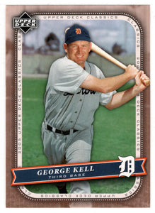 George Kell - Detroit Tigers (MLB Baseball Card) 2005 Upper Deck Classics # 39 Mint