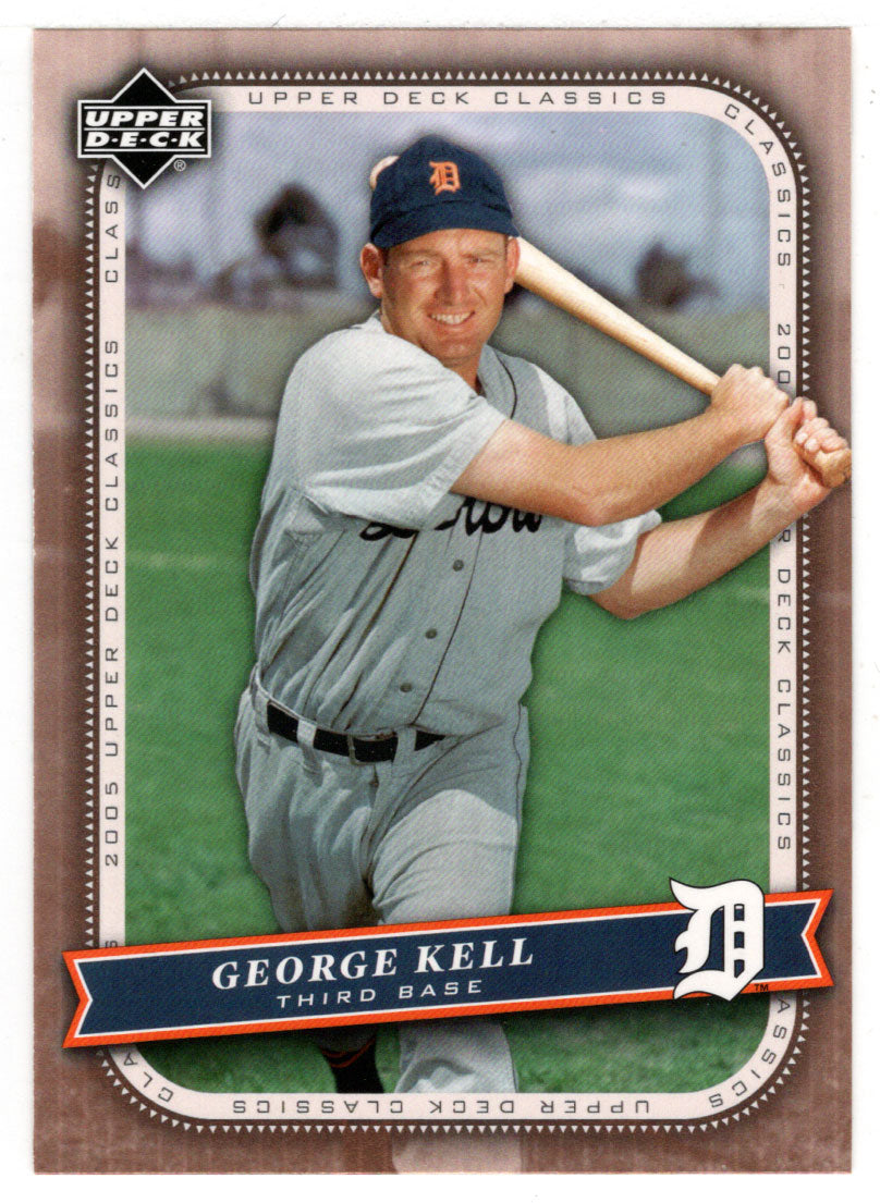 George Kell - Detroit Tigers (MLB Baseball Card) 2005 Upper Deck Classics # 39 Mint