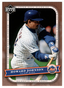 Howard Johnson - New York Mets (MLB Baseball Card) 2005 Upper Deck Classics # 44 Mint