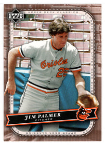 Jim Palmer - Baltimore Orioles (MLB Baseball Card) 2005 Upper Deck Classics # 49 Mint