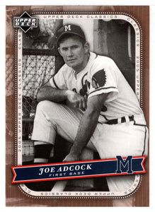 Joe Adcock - Milwaukee Braves (MLB Baseball Card) 2005 Upper Deck Classics # 50 Mint