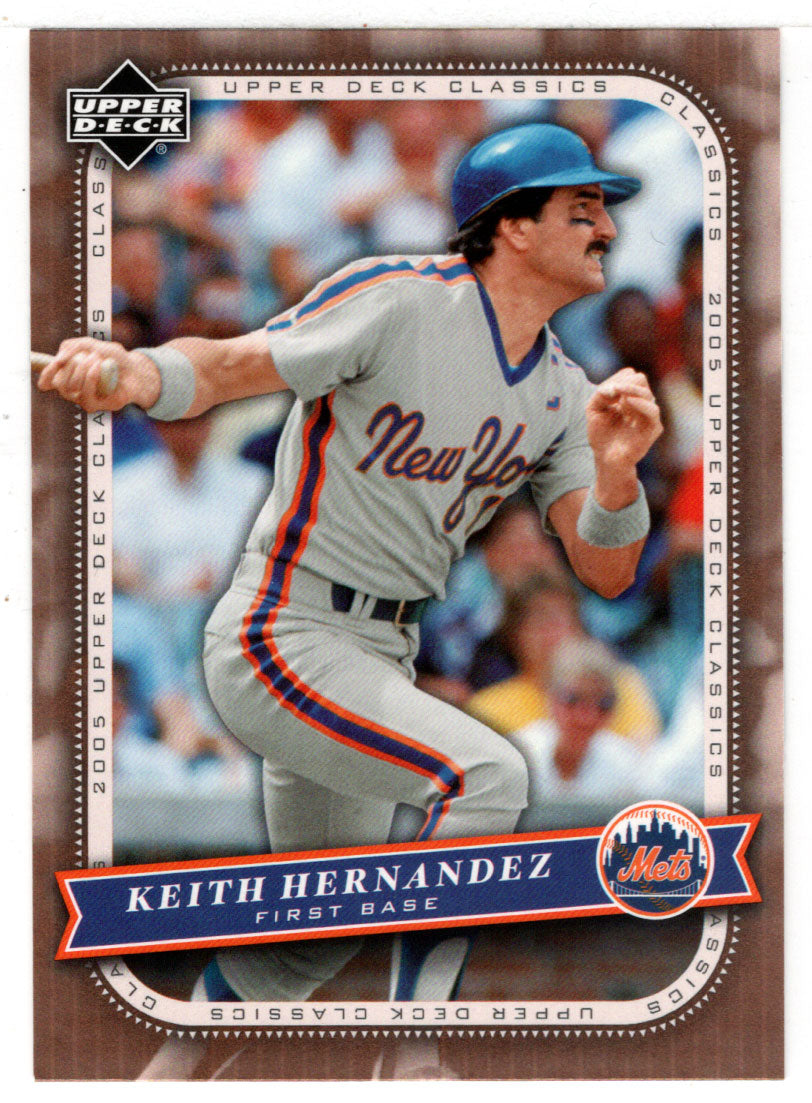 Keith Hernandez - New York Mets (MLB Baseball Card) 2005 Upper Deck Classics # 60 Mint