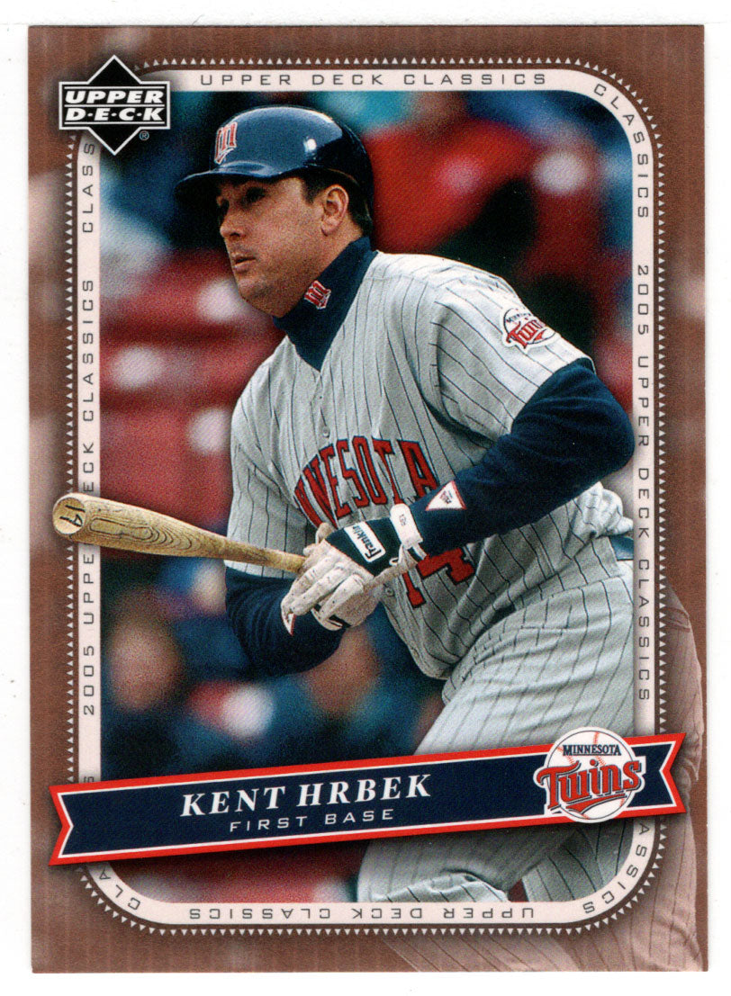 Kent Hrbek - Minnesota Twins (MLB Baseball Card) 2005 Upper Deck Classics # 62 Mint