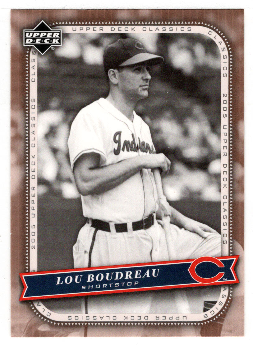 Lou Boudreau - Cleveland Indians (MLB Baseball Card) 2005 Upper Deck Classics # 66 Mint