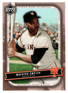 Monte Irvin - New York Giants (MLB Baseball Card) 2005 Upper Deck Classics # 70 Mint