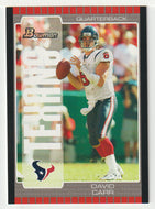 David Carr - Houston Texans (NFL Football Card) 2005 Bowman # 8 Mint