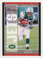 Curtis Martin - New York Jets (NFL Football Card) 2005 Bowman # 17 Mint