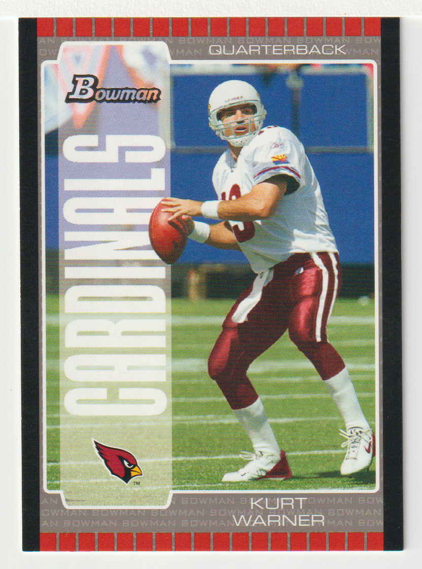 Kurt Warner - Arizona Cardinals (NFL Football Card) 2005 Bowman # 27 Mint