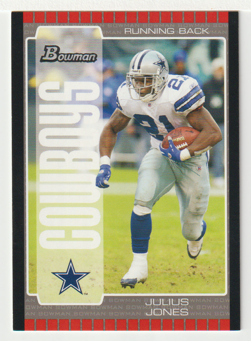 Julius Jones - Dallas Cowboys (NFL Football Card) 2005 Bowman # 29 Mint