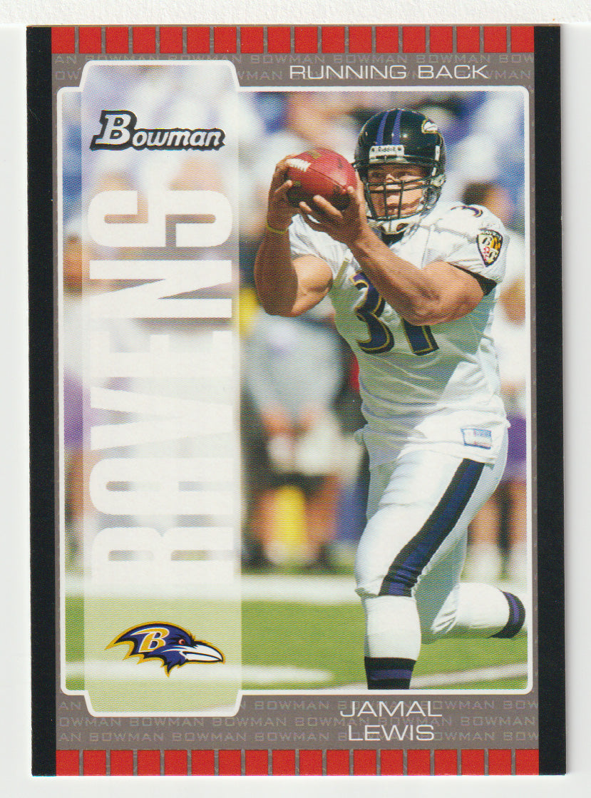 Jamal Lewis - Baltimore Ravens (NFL Football Card) 2005 Bowman # 31 Mint