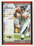 Jamal Lewis - Baltimore Ravens (NFL Football Card) 2005 Bowman # 31 Mint