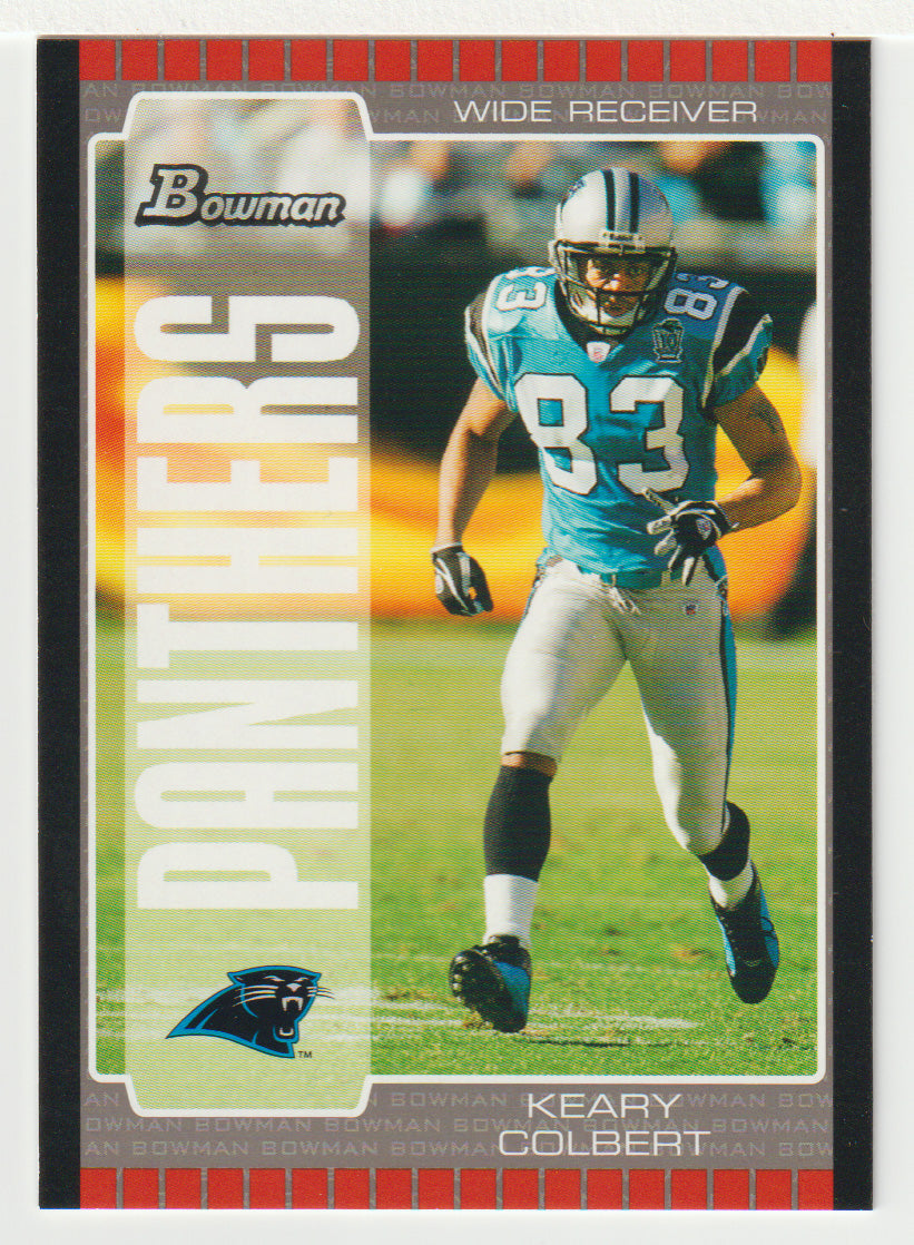 Keary Colbert - Carolina Panthers (NFL Football Card) 2005 Bowman # 33 Mint