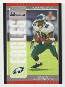 Brian Westbrook - Philadelphia Eagles (NFL Football Card) 2005 Bowman # 36 Mint