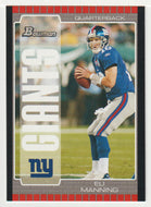 Eli Manning - New York Giants (NFL Football Card) 2005 Bowman # 40 Mint