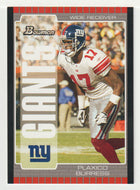 Plaxico Burress - New York Giants (NFL Football Card) 2005 Bowman # 46 Mint