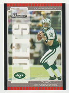 Chad Pennington - New York Jets (NFL Football Card) 2005 Bowman # 49 Mint