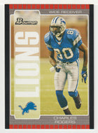 Charles Rogers - Detroit Lions (NFL Football Card) 2005 Bowman # 50 Mint