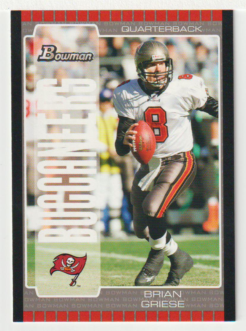 Brian Griese - Tampa Bay Buccaneers (NFL Football Card) 2005 Bowman # 53 Mint