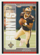 Aaron Brooks - New Orleans Saints (NFL Football Card) 2005 Bowman # 56 Mint