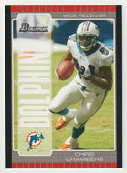 Chris Chambers - Miami Dolphins (NFL Football Card) 2005 Bowman # 58 Mint