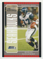 Shaun Alexander - Seattle Seahawks (NFL Football Card) 2005 Bowman # 65 Mint