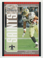 Deuce McAllister - New Orleans Saints (NFL Football Card) 2005 Bowman # 74 Mint