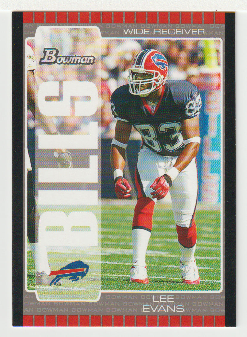 Lee Evans - Buffalo Bills (NFL Football Card) 2005 Bowman # 83 Mint
