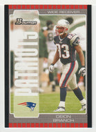 Deion Branch - New England Patriots (NFL Football Card) 2005 Bowman # 89 Mint