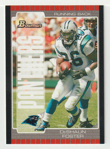 DeShaun Foster - Carolina Panthers (NFL Football Card) 2005 Bowman # 90 Mint