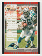 DeShaun Foster - Carolina Panthers (NFL Football Card) 2005 Bowman # 90 Mint