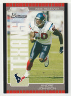 Andre Johnson - Houston Texans (NFL Football Card) 2005 Bowman # 97 Mint