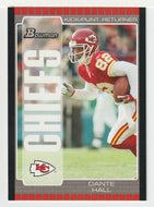 Dante Hall - Kansas City Chiefs (NFL Football Card) 2005 Bowman # 98 Mint