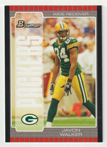 Javon Walker - Green Bay Packers (NFL Football Card) 2005 Bowman # 99 Mint