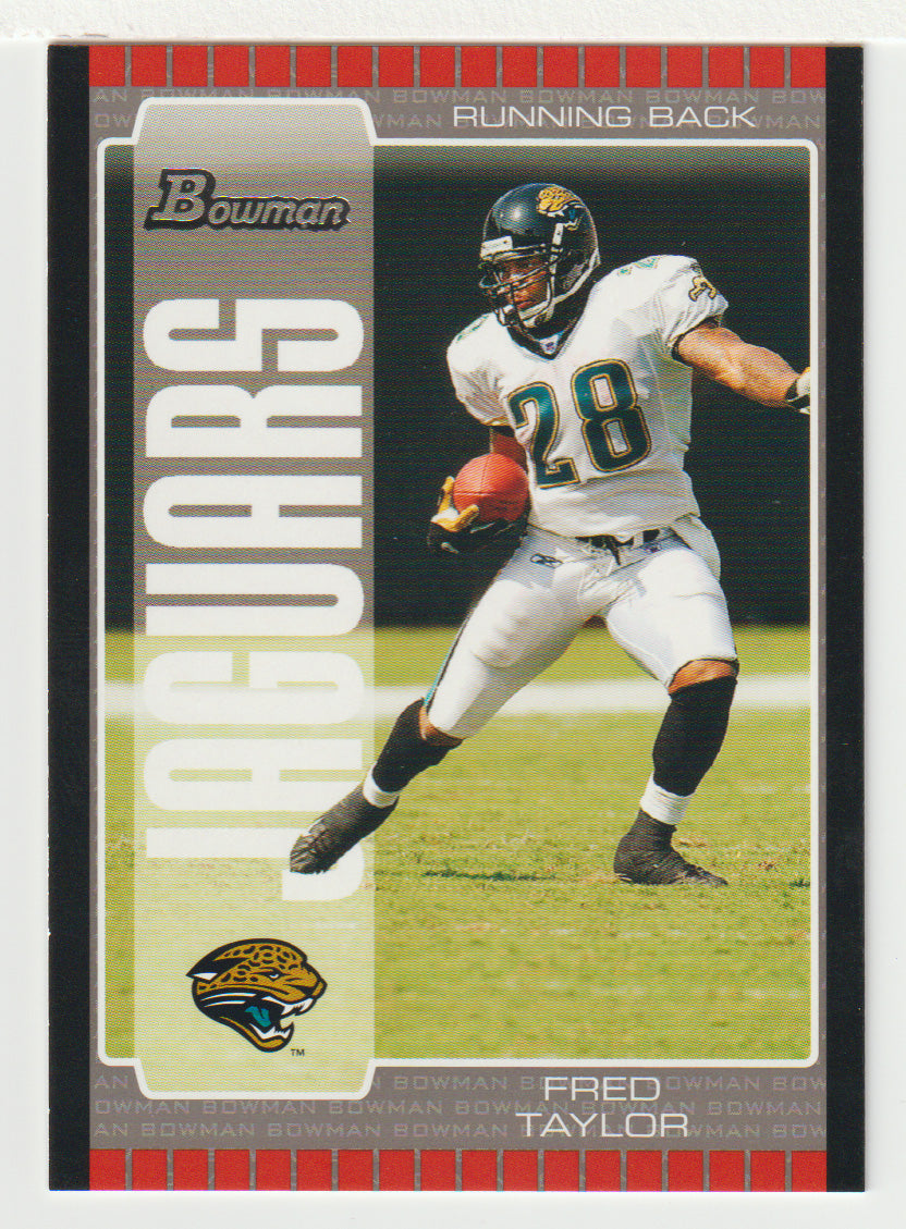 Fred Taylor - Jacksonville Jaguars (NFL Football Card) 2005 Bowman # 103 Mint