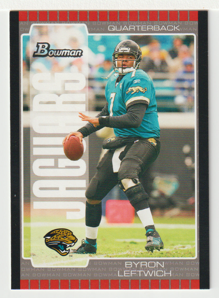 Byron Leftwich - Jacksonville Jaguars (NFL Football Card) 2005 Bowman # 104 Mint
