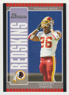 Clinton Portis - Washington Redskins (NFL Football Card) 2005 Bowman # 109 Mint
