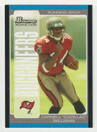 Carnell 'Cadillac' Williams RC - Detroit Lions (NFL Football Card) 2005 Bowman # 115 Mint