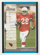 J.J. Arrington RC - Arizona Cardinals (NFL Football Card) 2005 Bowman # 132 Mint