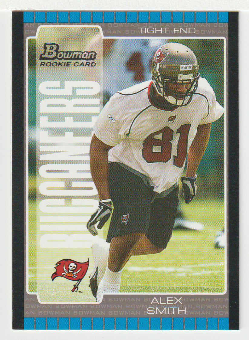 Alex Smith RC - Tampa Bay Buccaneers (NFL Football Card) 2005 Bowman # 151 Mint