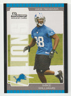 Mike Williams RC - Detroit Lions (NFL Football Card) 2005 Bowman # 154 Mint
