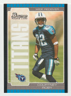 Courtney Roby RC - Tennessee Titans (NFL Football Card) 2005 Bowman # 163 Mint