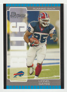 Lionel Gates RC - Buffalo Bills (NFL Football Card) 2005 Bowman # 170 Mint