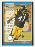 Zach Tuiasosopo RC - Pittsburgh Steelers (NFL Football Card) 2005 Bowman # 173 Mint