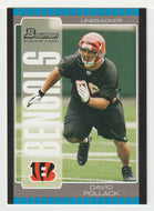 David Pollack RC - Cincinnati Bengals (NFL Football Card) 2005 Bowman # 179 Mint