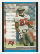 Donte Nicholson RC - Tampa Bay Buccaneers (NFL Football Card) 2005 Bowman # 188 Mint