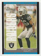 Stanford Routt RC - Oakland Raiders (NFL Football Card) 2005 Bowman # 191 Mint
