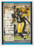 Rian Wallace RC - Pittsburgh Steelers (NFL Football Card) 2005 Bowman # 193 Mint