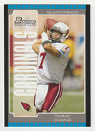 Timmy Chang RC - Arizona Cardinals (NFL Football Card) 2005 Bowman # 194 Mint