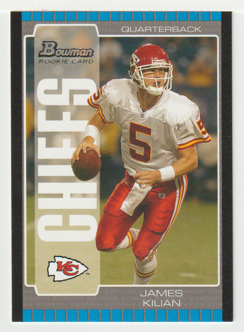 James Kilian RC - Kansas City Chiefs (NFL Football Card) 2005 Bowman # 203 Mint