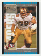 Patrick Estes RC - San Francisco 49ers (NFL Football Card) 2005 Bowman # 204 Mint